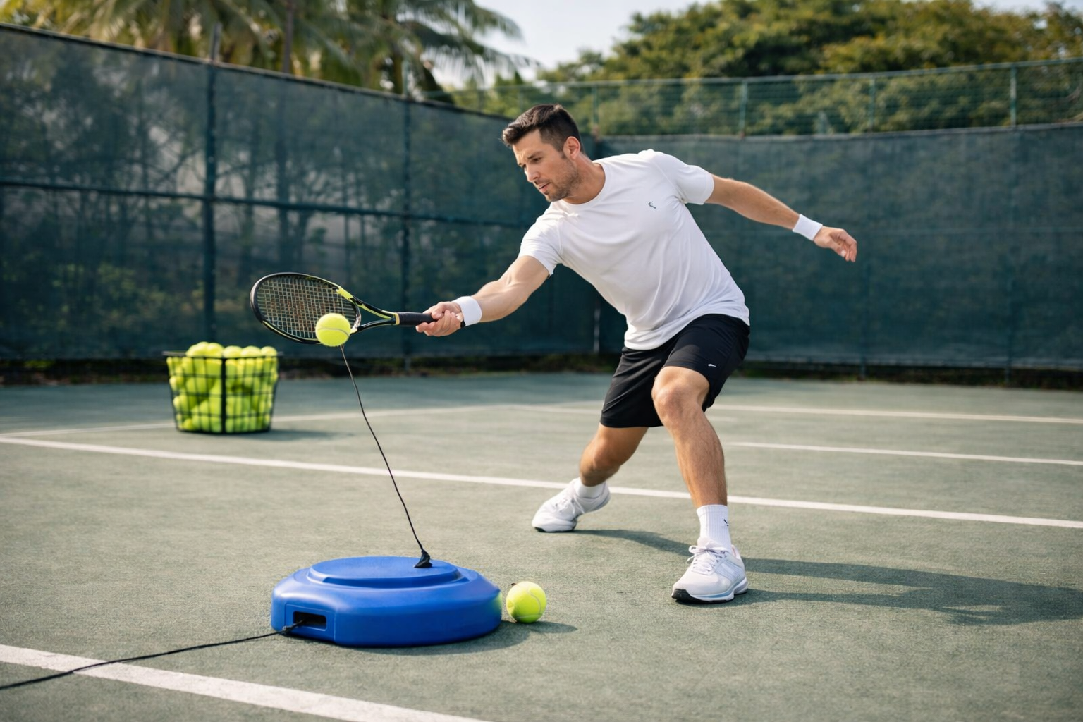 Herramienta para practicar tenis de manera profesional